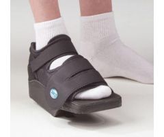 Orthowedge Black Post-Op Shoe, Size L, SQSHS100514