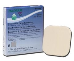 DuoDERM Controlled Gel Formula Dressing, 4" x 4" SQU187660H