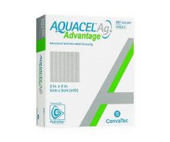 Aquacel Ag Advantage Hydrofiber Dressings, 2" x 2"