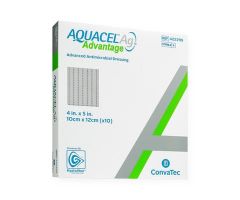 Aquacel Ag Advantage Hydrofiber Dressings, 4" x 5"