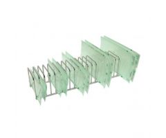 Stainless Steel Pouch Rack 20.125 X 6 X 6.125 - 4 Slots
