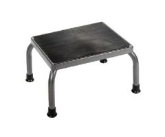 Heavy Duty Step Stool, Silver Vein Finish, 14" x 11" Base, 9" Step Height-Not for MRI use-NO DISCOUNT