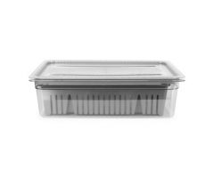 Sst System 21L X 13W X 6H - Clear With Gasket Cover And Latches