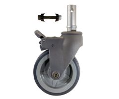5" Locking Caster with Socket for MRI Non Ferro Magnetic Stretcher