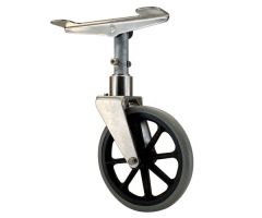 MRI 8" Brake Caster with Pedal