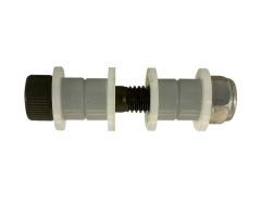 Bolt, Nut, and Plastic Washers, for Side Rail Mounting