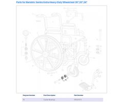 Wheel Bearing only for TR20A Replacement for Front Wheel