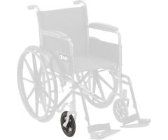 Caster only for Silver Sport Wheelchair, 19cm, PVC, 1ea