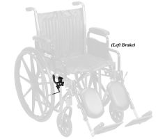 Left Brake Assembly for Silver Sport 2 Wheelchair