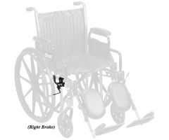 Right Brake Assembly for Silver Sport Wheelchair