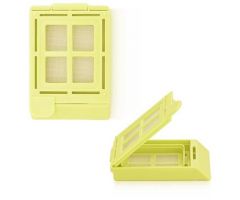 HistoScreen Biopsy Cassette with Lid, Yellow
