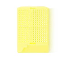 CASSETTE, EMBED, W/LID, TAPE, YELLOW, 1000/CS