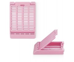 CASSETTE, SLIM, HINGED, TAPED, PINK, 2000/CS