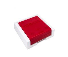 TRAY, CASSETTE COOLING, SMALL, 8.5X8X3, RED