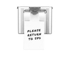 Self-Tie Container Tag