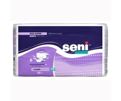 SENI Super Briefs for Heavy Incontinence, Super-Case-XS