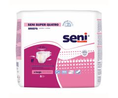 SENI Super Quatro Briefs for Severe Incontinence-Packs, Super-Quatro-L