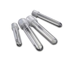 Tube, 14mL, 17 x 100mm PP w/cap, 25/bag, sterile, 1000/cs