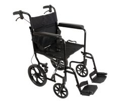 ProBasics Aluminum Transport Chair with 12-Inch Wheels
