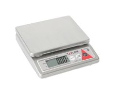 Taylor TE10CSW Water Resistant Compact Scale-10 lb/5000 g Capacity