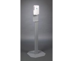 Touch Free Hand Sanitizer Dispenser Stand w/TF Disp, 3 STL Stand, 3STL Kit, EcoLab TF Dispenser