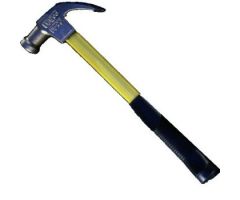MRI Claw Hammer, 14 Long, .75 Lb Head Weight, Fiberglass Handle-