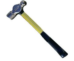 MRI Ball Peen Hammer, 14 1/2" Long, 2.25 lbs Head Weight, Total Weigh 2.7 lbs, Fiberglass handle-