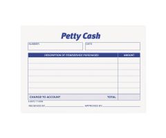 Received of Petty Cash Slips, 3.5" x 5", 50/Pad, 12/Pack