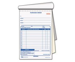 2-Part Carbonless Purchase Order Book, 5-9/16" x 8-7/16"