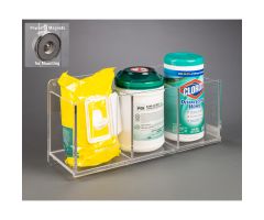 Triple Wipe Holder-2 Tub, Packet, 3 Magnets