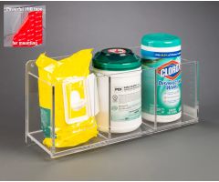 Triple Wipe Holder-2 Tub, Packet, VHB Tape