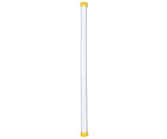 Therapy Rehab Weighted Bars YELLOW 4 LBS