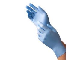 GLOVE, EXAM, NITRILE, POWDER, FREE, BLUE, XS