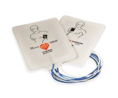 Adult Radiotranslucent Defibrillation Pad Electrode, Leads Out, With Universal Connector, 6" x 4.25"