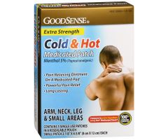 GoodSense Cold And Hot Patch Medicated Small 5 Ct