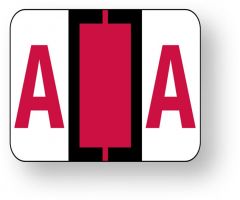 Alpha File Folder Label - Tab  and Smead  BCCR Compatible, ULAF1283A