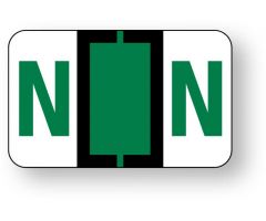 Alpha File Folder Label - Ident-A-File  Labeling System, 1-5/8" x 1" ULAF400N