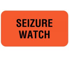 SEIZURE WATCH, Communication Label, 1-5/8" x 7/8"