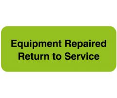 Equipment Repair and Maintenance Label - ULBE246