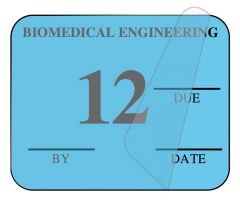 Biomedical Engineering Inspection Label - 1-1/4" x 1",ULBE300A12