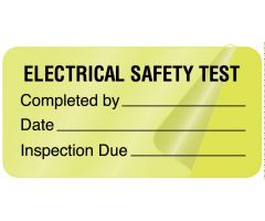 Electrical Equipment Safety Label - 500 Labels/Roll