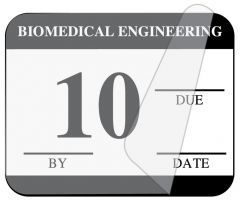 Biomedical Engineering Inspection Label, 1-1/4" x 1" - ULBE4010L