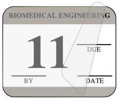 Biomedical Engineering Inspection Label, 1-1/4" x 1" - ULBE4011L