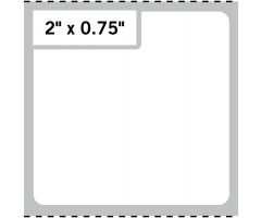 Thermal Transfer Printer Label, 3" Core, 4" x 4"