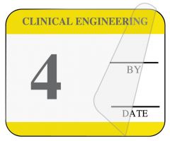 Clinical Engineering Inspection Label, 1-1/4" x 1" - ULCE4004L