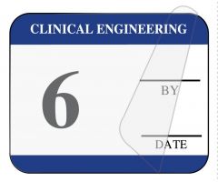 Clinical Engineering Inspection Label, 1-1/4" x 1" - ULCE4006L