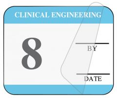 Clinical Engineering Inspection Label, 1-1/4" x 1" - ULCE4008L