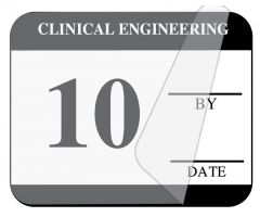 Clinical Engineering Inspection Label, 1-1/4" x 1" - ULCE4010L