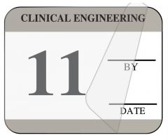 Clinical Engineering Inspection Label, 1-1/4" x 1" - ULCE4011L