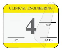 Clinical Engineering Inspection Label, 1-1/4" x 1" - ULCE8004L